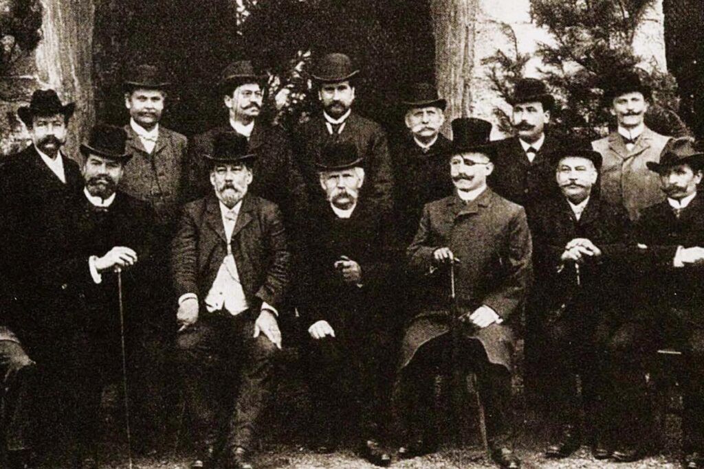 1900, Mitglieder des ersten Kammervorstands