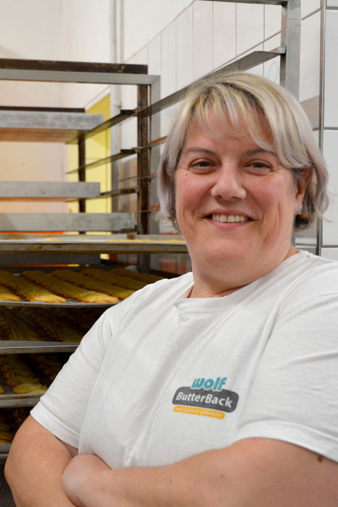 Christiane Krohn, Bäckerin, Inhaberin der Feinbäckerei Krohn in Hornhausen