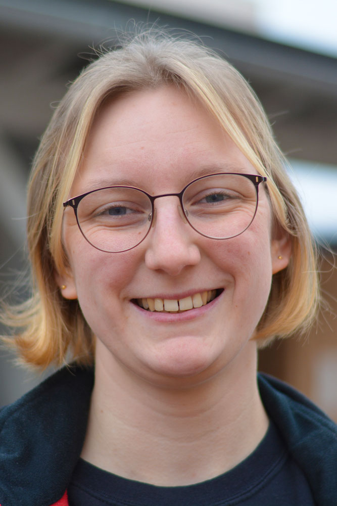 Milena Schallenberg, Elektrotechnikermeisterin des Jahrgangs 2024/2025 aus Magdeburg